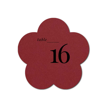 Individually Personalized Wedding Prints on Diecut Cardstock - Shape S107