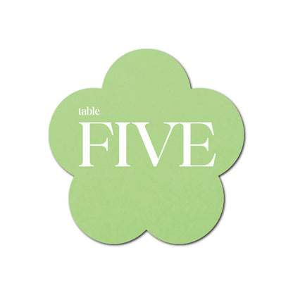 Individually Personalized Wedding Prints on Diecut Cardstock - Shape S107