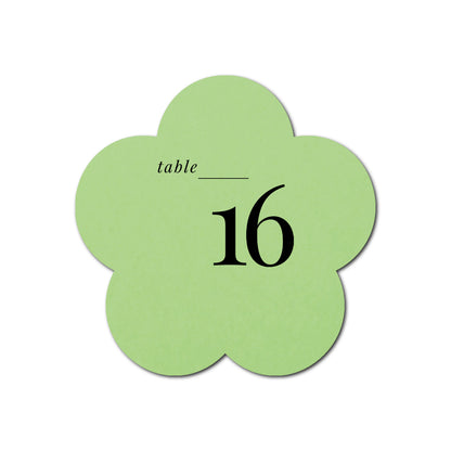 Individually Personalized Wedding Prints on Diecut Cardstock - Shape S107