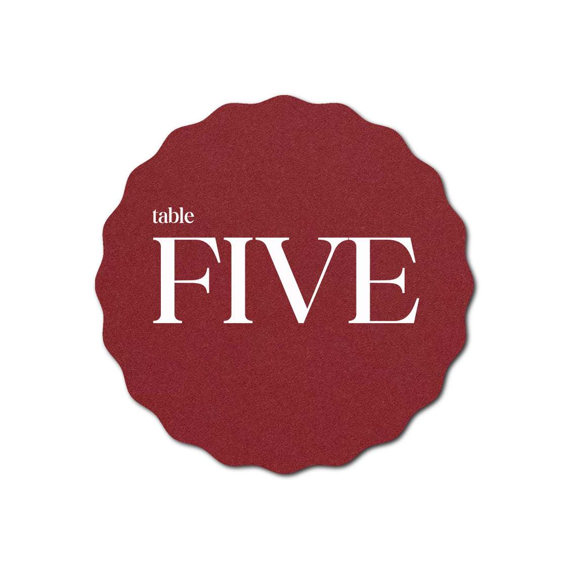 Individually Personalized Wedding Prints on Diecut Cardstock - Shape S108