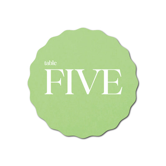 Individually Personalized Wedding Prints on Diecut Cardstock - Shape S108