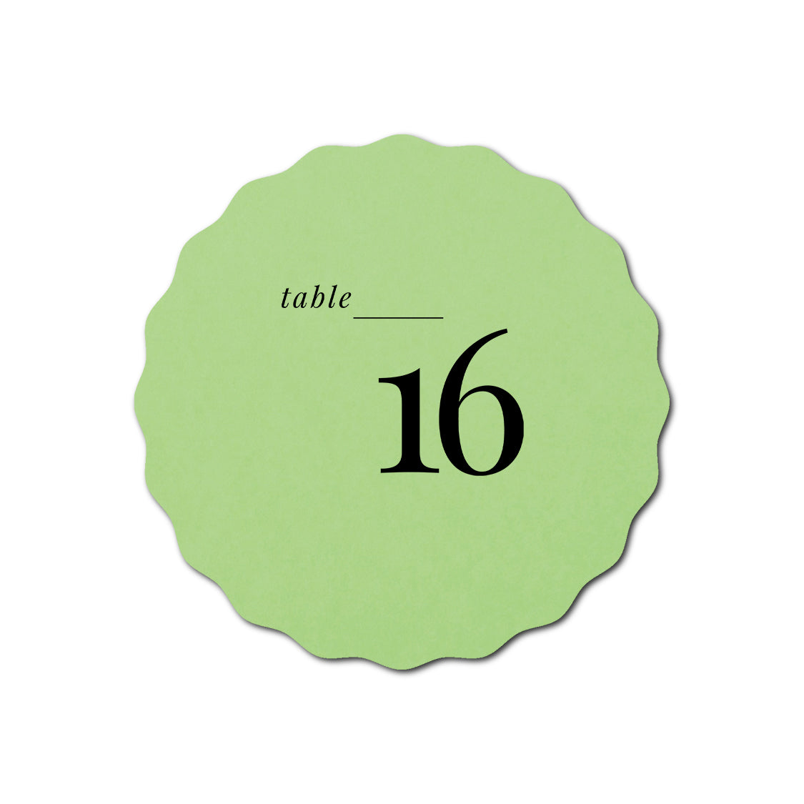 Individually Personalized Wedding Prints on Diecut Cardstock - Shape S108