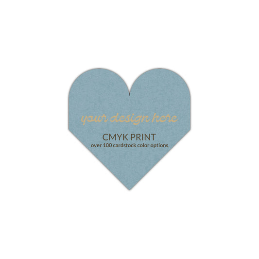 Shape S109 Diecut Card | CMYK Print | 4.25" x 4.25"