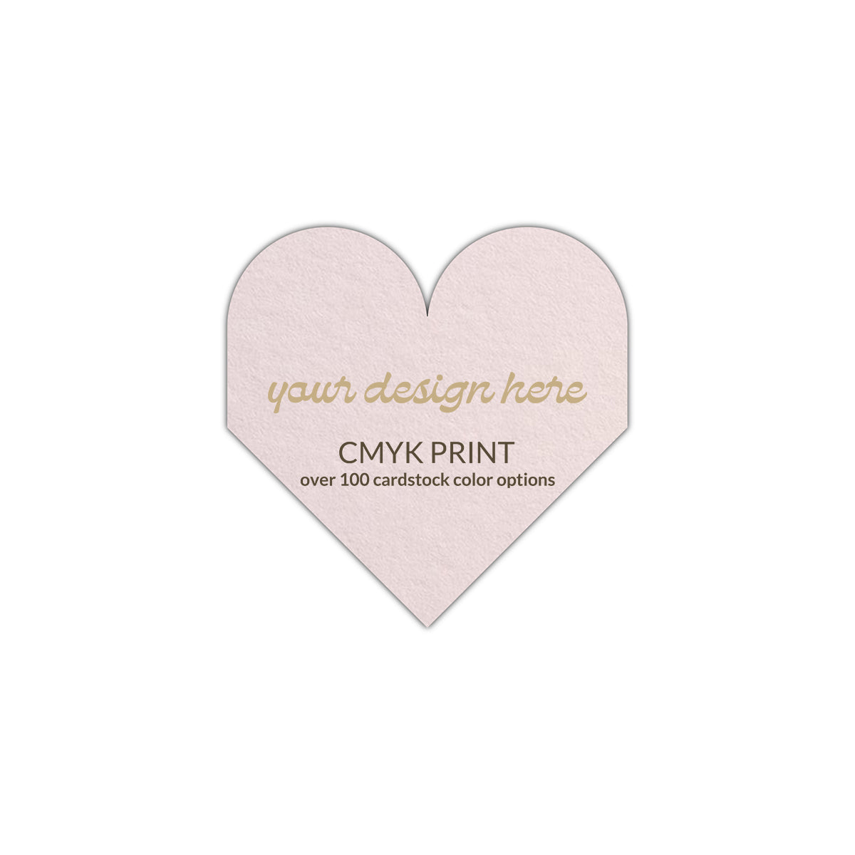 Shape S109 Diecut Card | CMYK Print | 4.75" x 4.75"