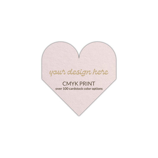 Shape S109 Diecut Card | CMYK Print | 4.75" x 4.75"