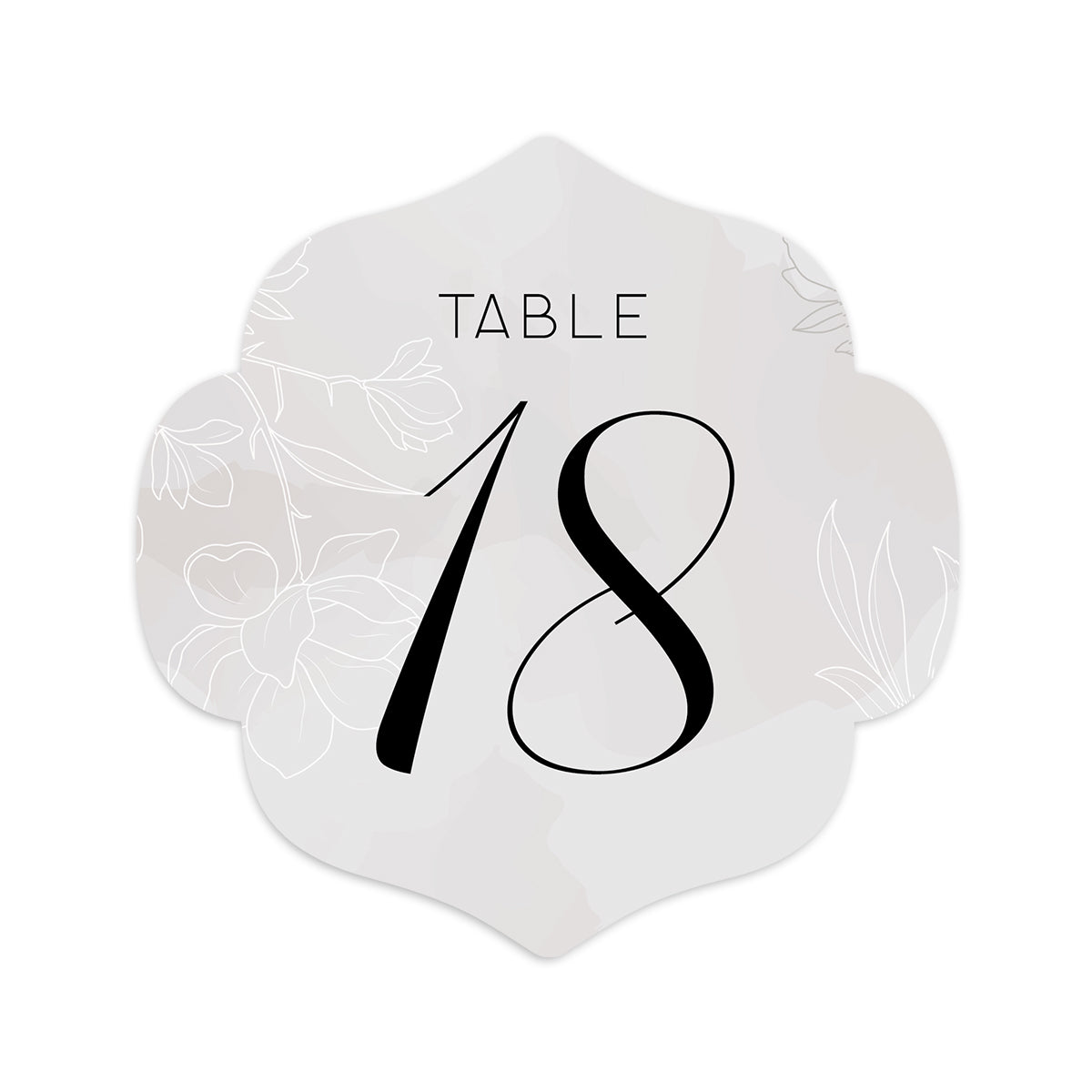 Personalized Wedding Cards | Fully Custom Print | Signature Shape SS10