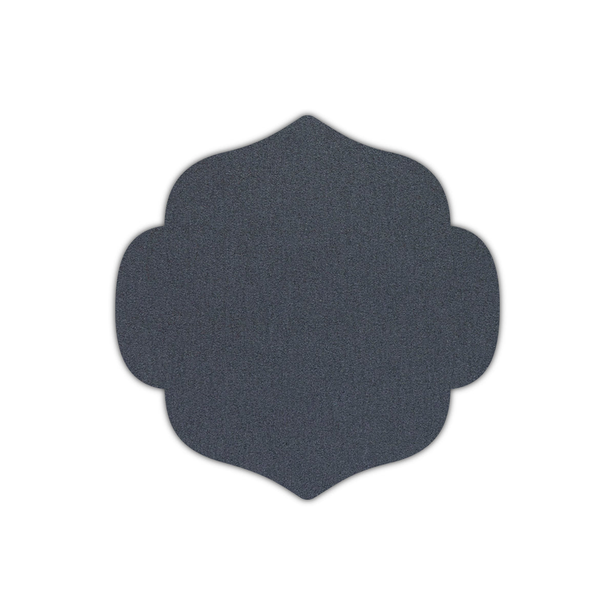 CMYK Print on Shimmer Anthracite Cardstock | Shape S10 | 4.5" x 4.5"