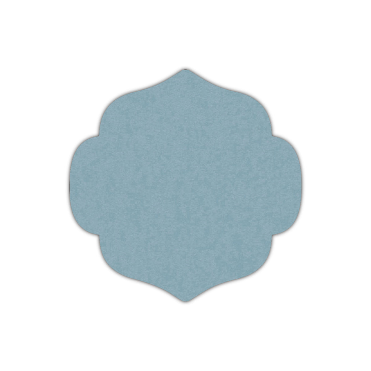 CMYK Print on Baltic Sea Cardstock | Shape S10 | 6.5" x 6.5"