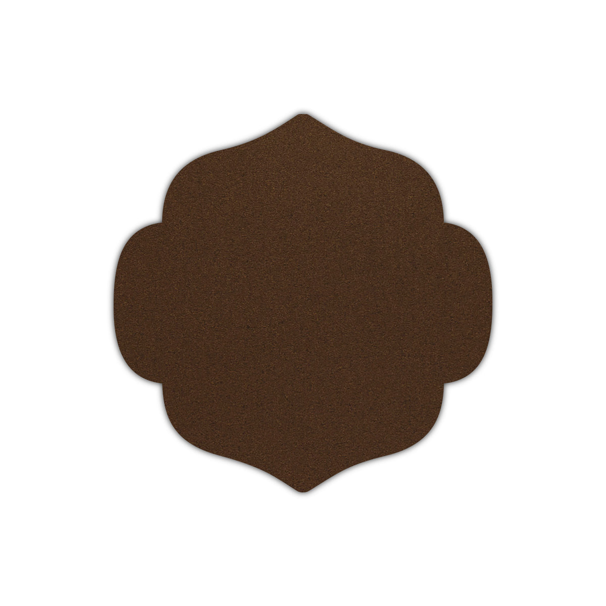 CMYK Print on Shimmer Bronze Cardstock | Shape S10 | 2.75" x 2.75"