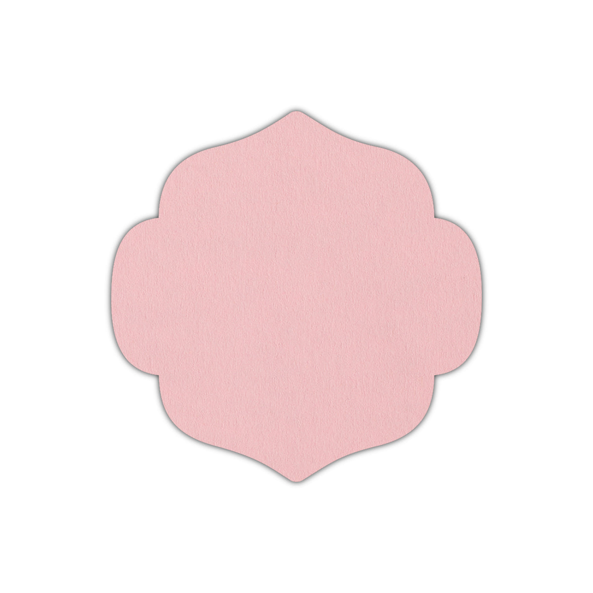 CMYK Print on Candy Pink Cardstock | Shape S10 | 7.75" x 7.75"