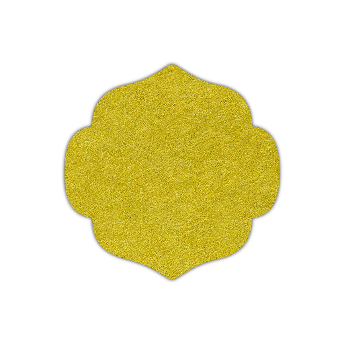 CMYK Print on Chartreuse Cardstock | Shape S10 | 6.5" x 6.5"