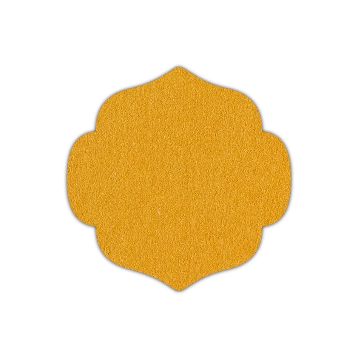 CMYK Print on Citrine Cardstock | Shape S10 | 2.75" x 2.75"