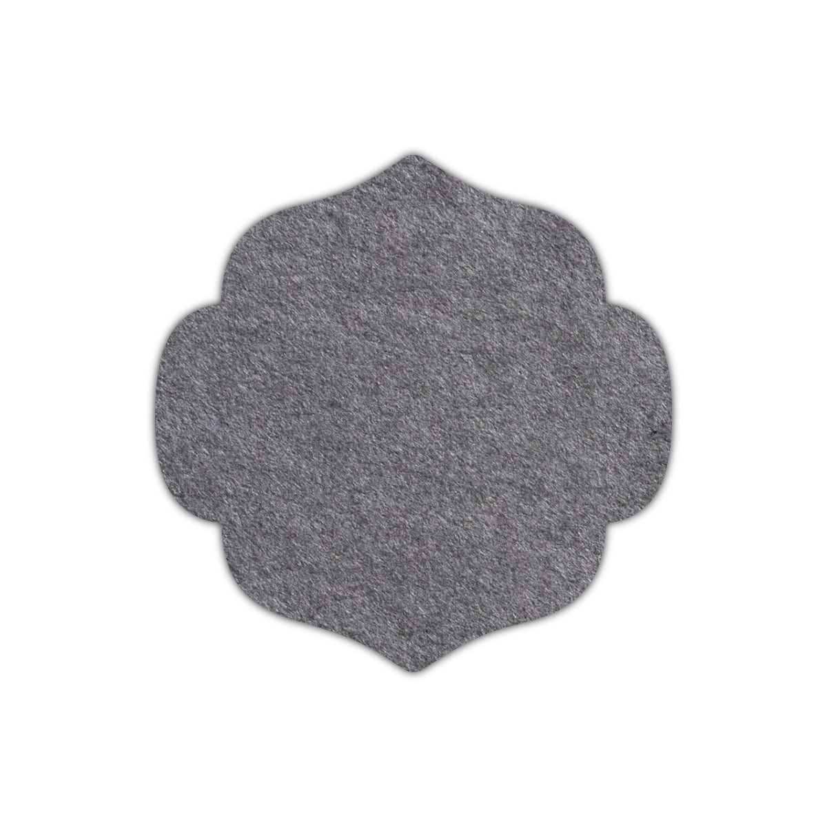 CMYK Print on Cobblestone Gray Cardstock | Shape S10 | 2.25" x 2.25"