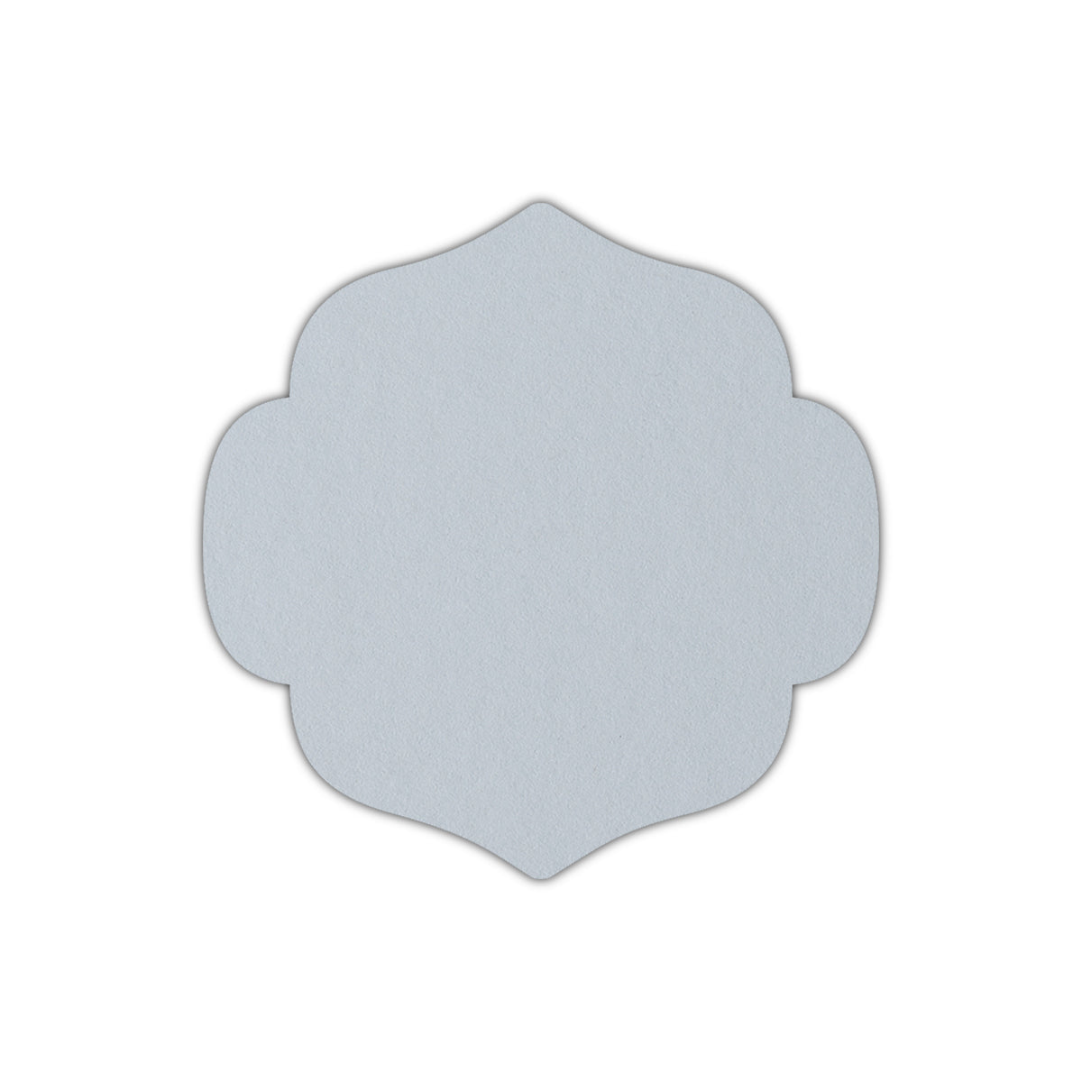 CMYK Print on Cool Blue Cardstock | Shape S10 | 5.75" x 5.75"