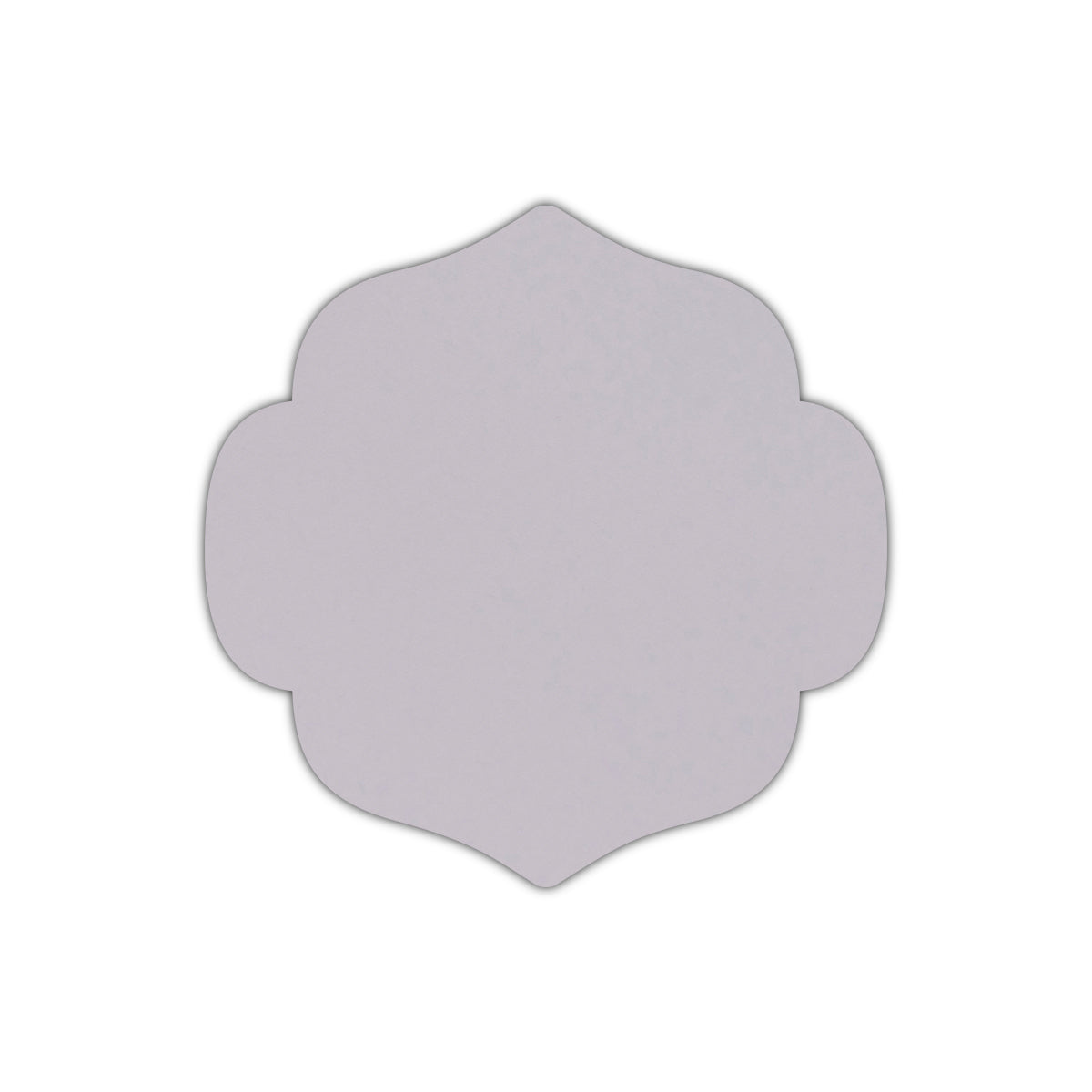 CMYK Print on Shimmer Kunzite Cardstock | Shape S10 | 7" x 7"