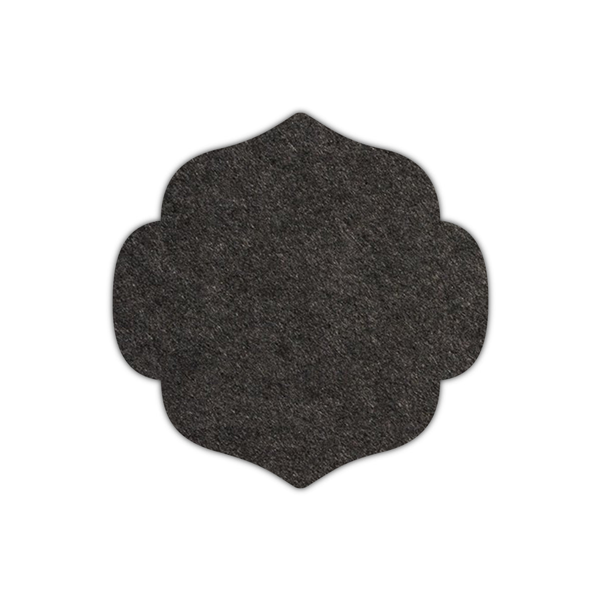 CMYK Print on Licorice Black Cardstock | Shape S10 | 3.25" x 3.25"
