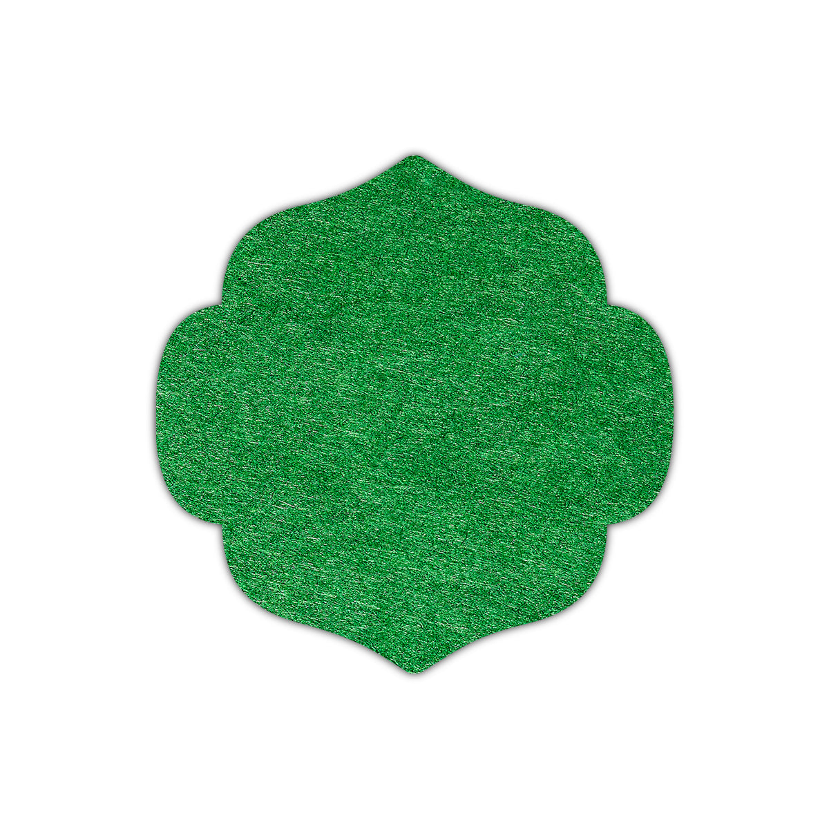 CMYK Print on Lockwood Green Cardstock | Shape S10 | 8" x 8"