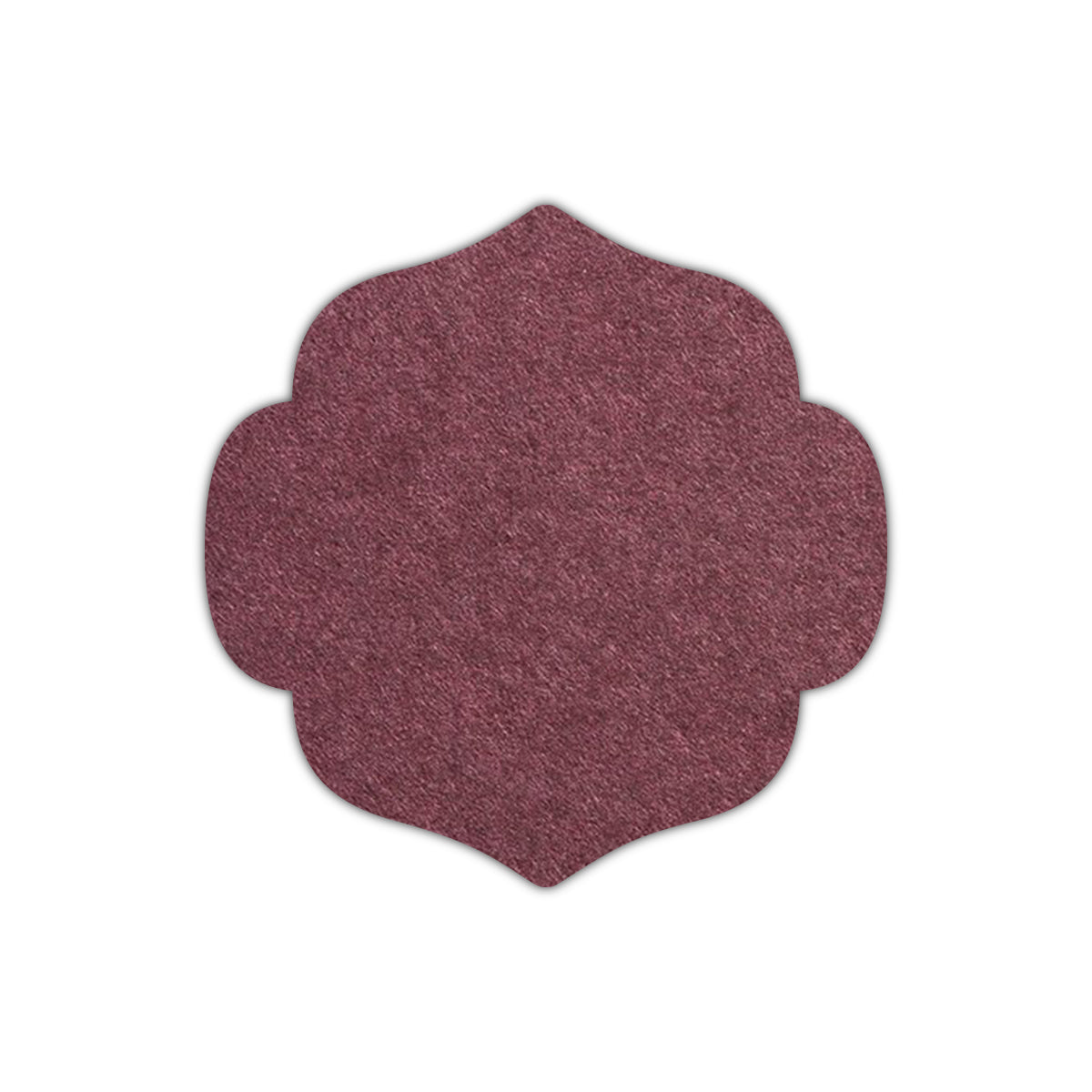 CMYK Print on Merlot Cardstock | Shape S10 | 5.25" x 5.25"