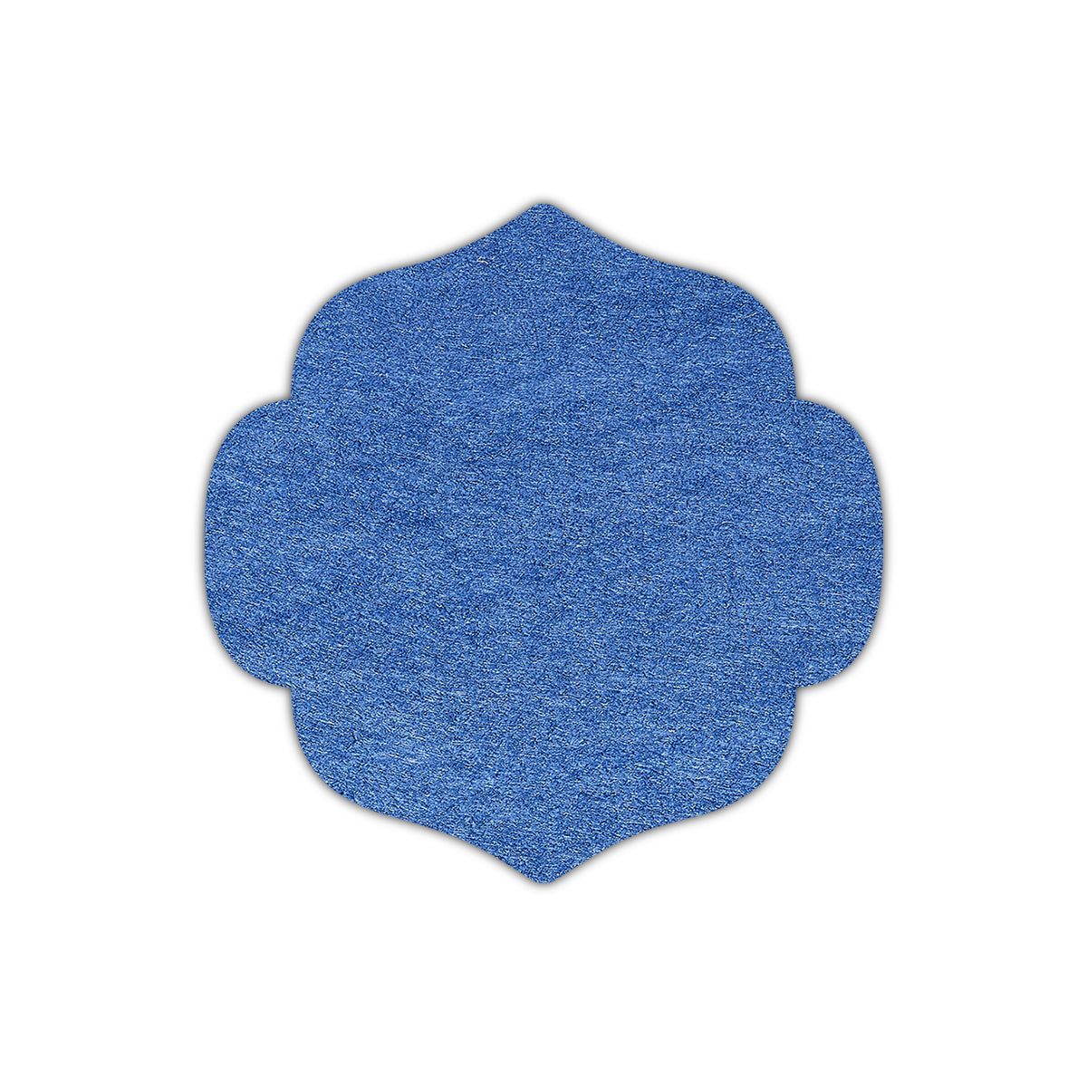 CMYK Print on Shimmer Sapphire Cardstock | Shape S10 | 4.75" x 4.75"