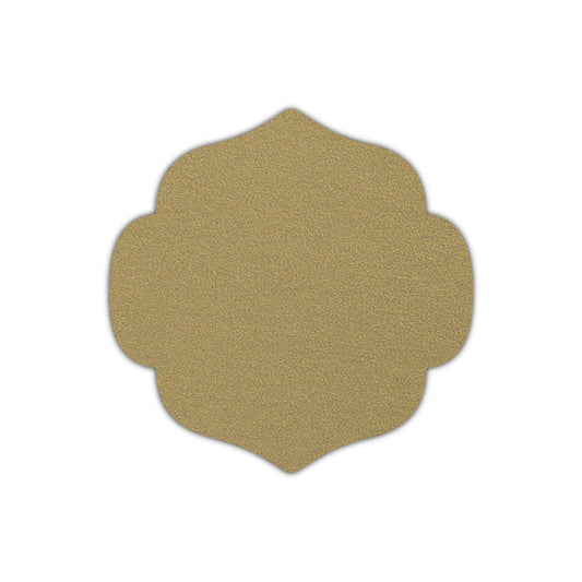 CMYK Print on Shimmer Gold Leaf Cardstock | Shape S10 | 8" x 8"