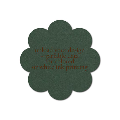 Individually Personalized Wedding Prints on Diecut Cardstock - Shape S113