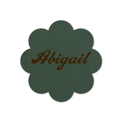 Individually Personalized Wedding Prints on Diecut Cardstock - Shape S113