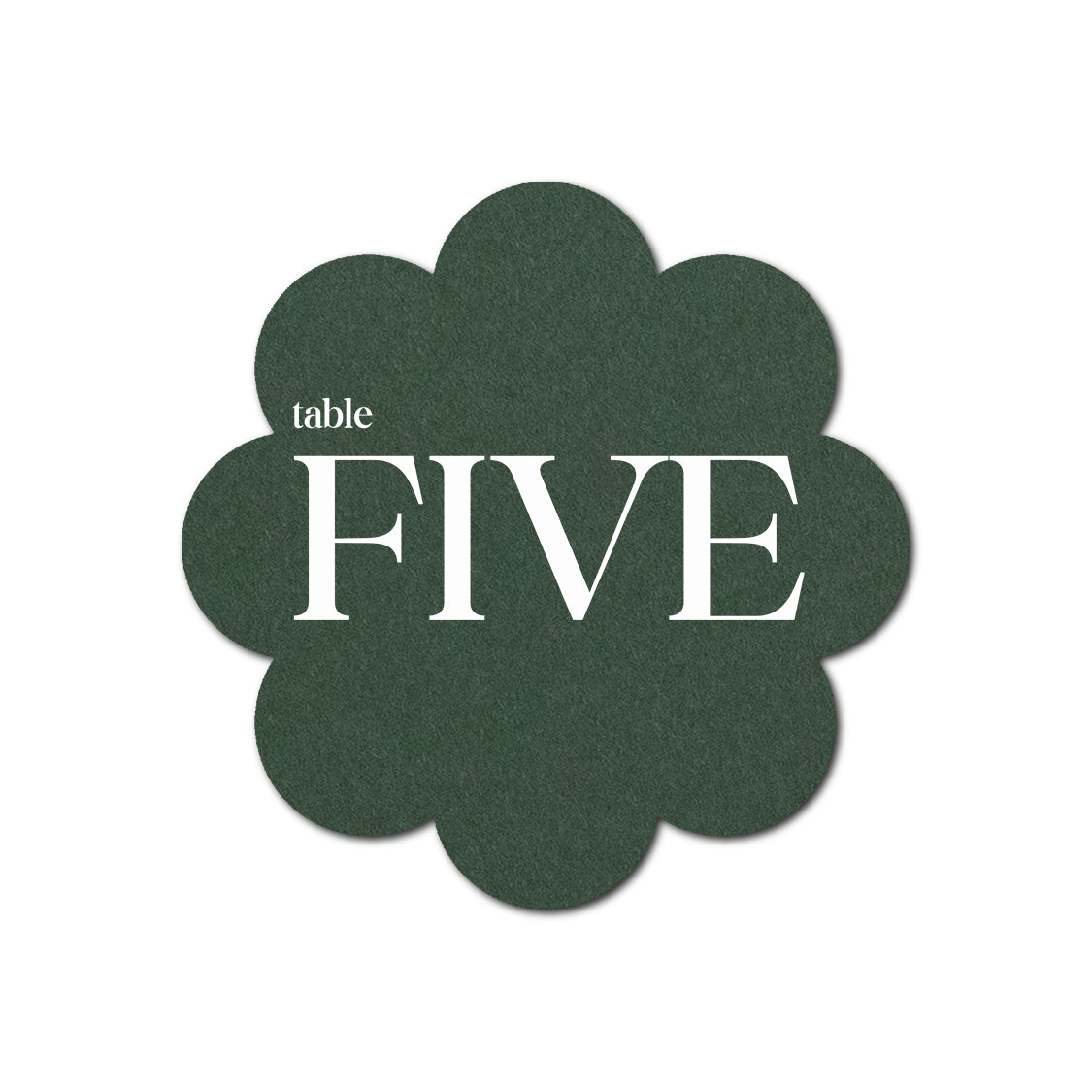 Individually Personalized Wedding Prints on Diecut Cardstock - Shape S113