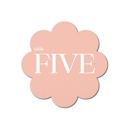 Individually Personalized Wedding Prints on Diecut Cardstock - Shape S113