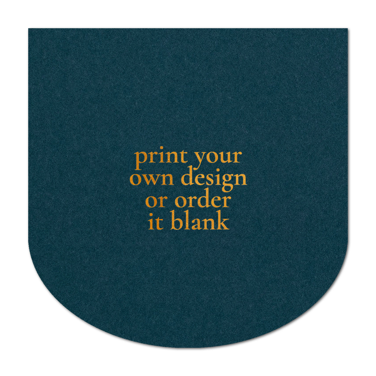 Custom Wedding Prints on Diecut Shaped Cardstock | Shape S114