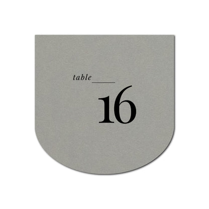 Individually Personalized Wedding Prints on Diecut Cardstock - Shape S114