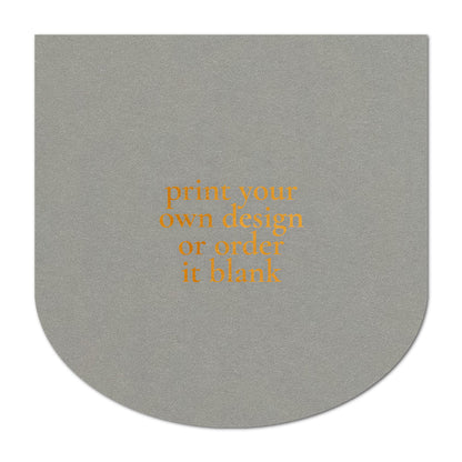 Custom Wedding Prints on Diecut Shaped Cardstock | Shape S114