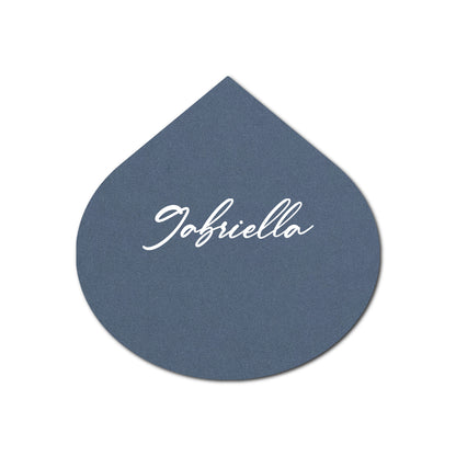 Individually Personalized Wedding Prints on Diecut Cardstock - Shape S115