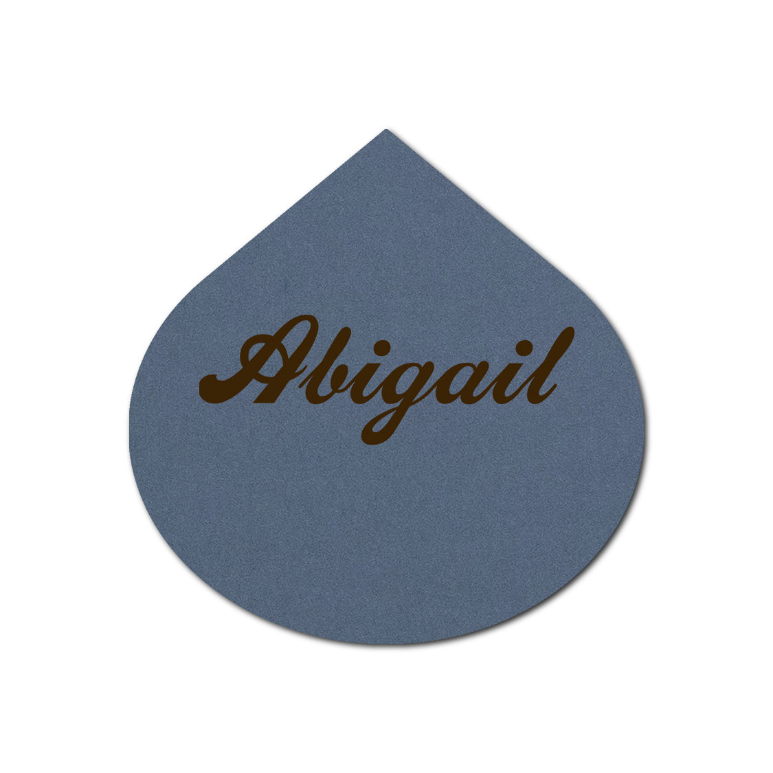 Individually Personalized Wedding Prints on Diecut Cardstock - Shape S115