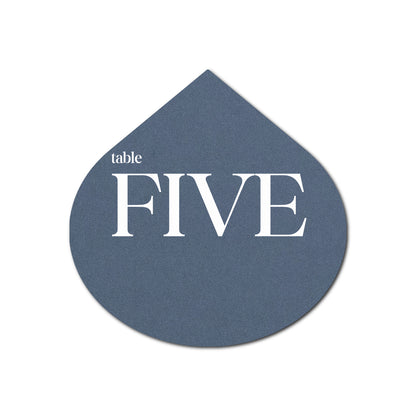 Individually Personalized Wedding Prints on Diecut Cardstock - Shape S115