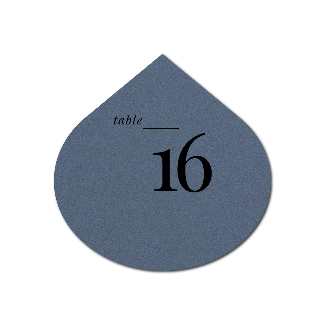 Individually Personalized Wedding Prints on Diecut Cardstock - Shape S115