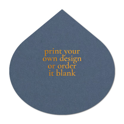 Custom Wedding Prints on Diecut Shaped Cardstock | Shape S115