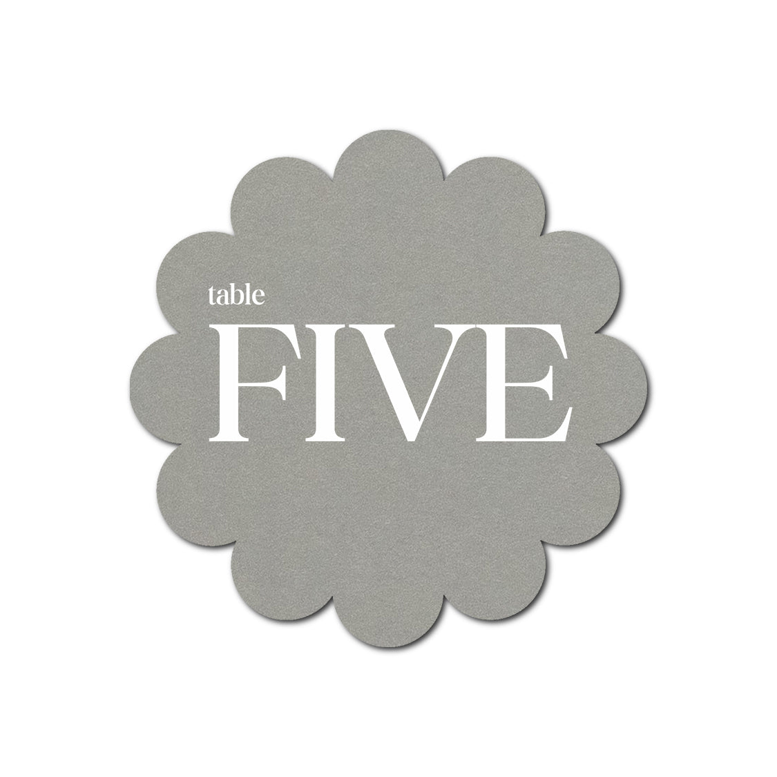 Individually Personalized Wedding Prints on Diecut Cardstock - Shape S117