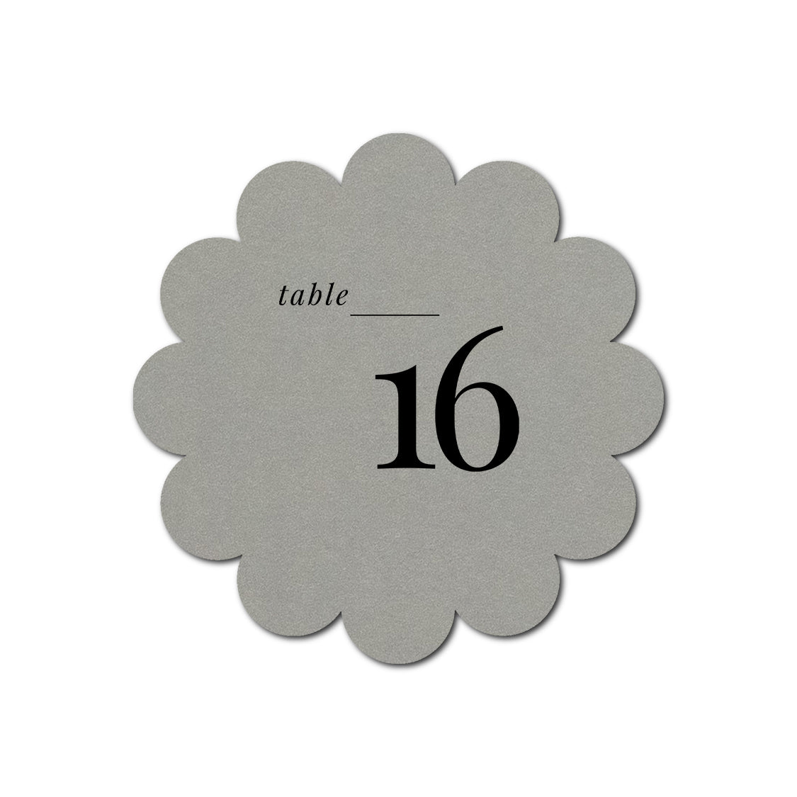 Individually Personalized Wedding Prints on Diecut Cardstock - Shape S117