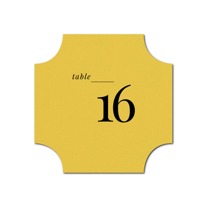 Individually Personalized Wedding Prints on Diecut Cardstock - Shape S118