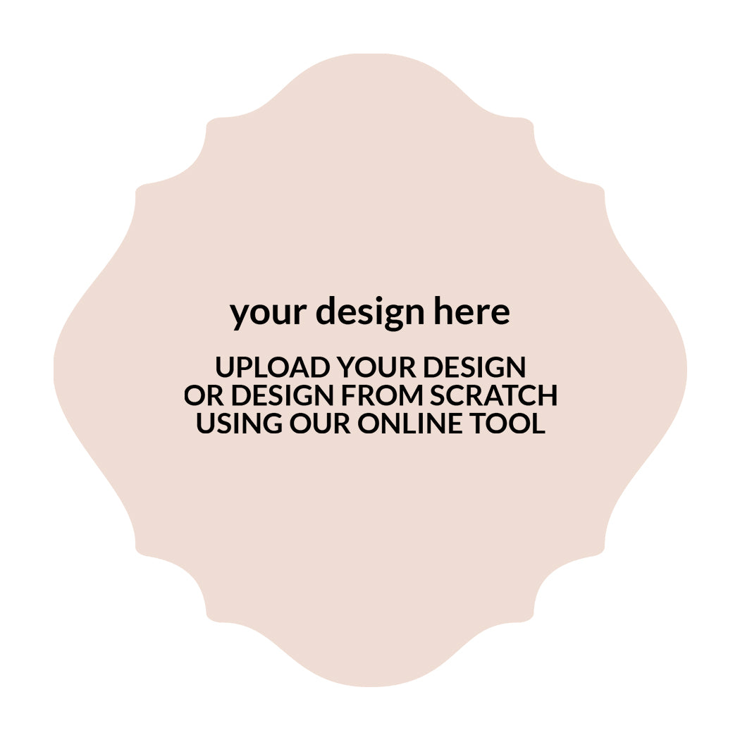 Personalized Wedding Cards | Fully Custom Print | Signature Shape SS13