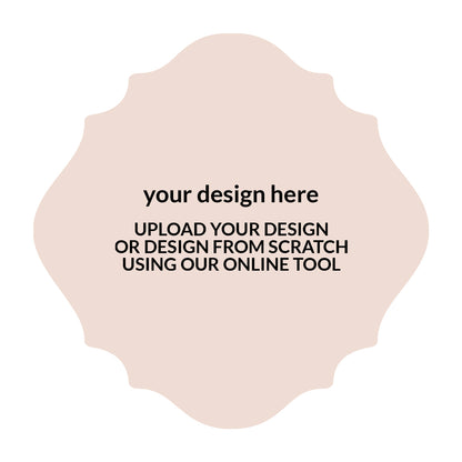 Personalized Wedding Cards | Fully Custom Print | Signature Shape SS13