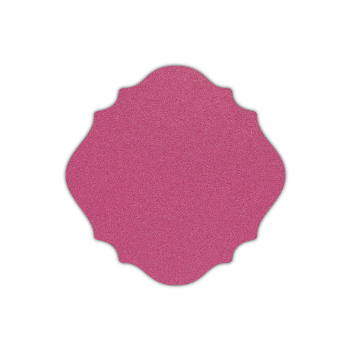 CMYK Print on Shimmer Azalea Cardstock | Shape S13 | 6.75" x 6.75"