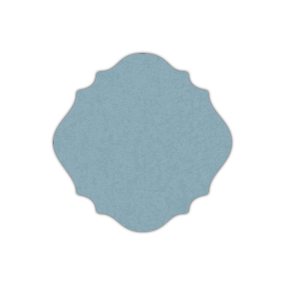 CMYK Print on Baltic Sea Cardstock | Shape S13 | 5" x 5"
