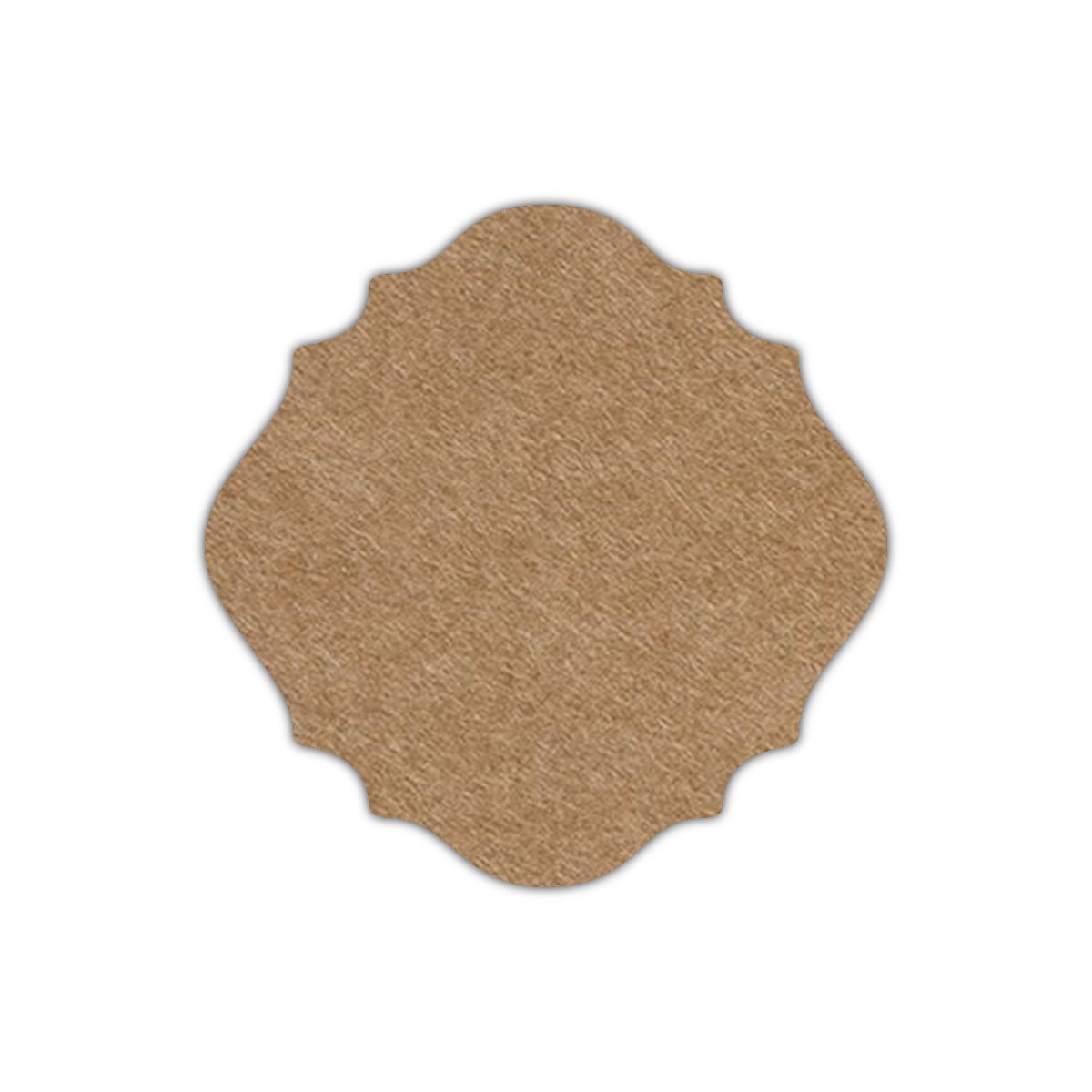 CMYK Print on Beach Sand Cardstock | Shape S13 | 6.25" x 6.25"