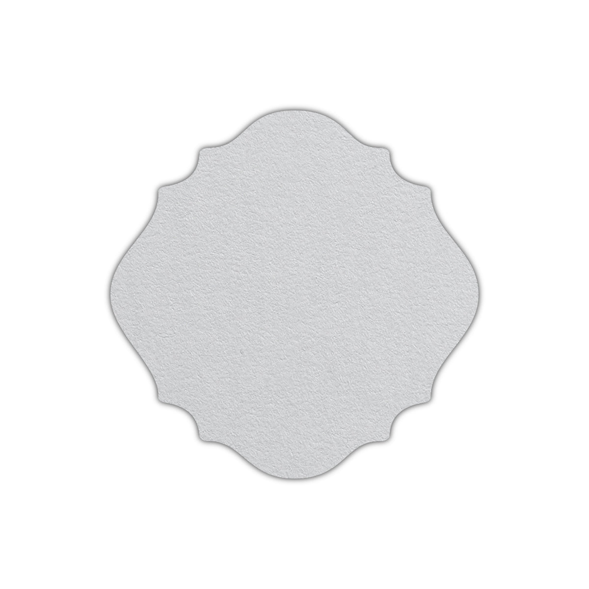 CMYK Print on Bright White Cardstock | Shape S13 | 8" x 8"