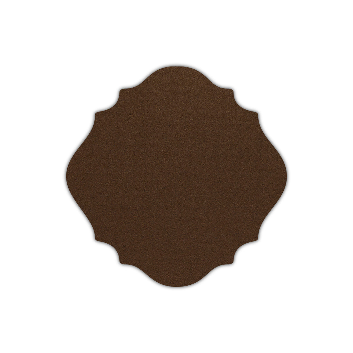CMYK Print on Shimmer Bronze Cardstock | Shape S13 | 4.25" x 4.25"