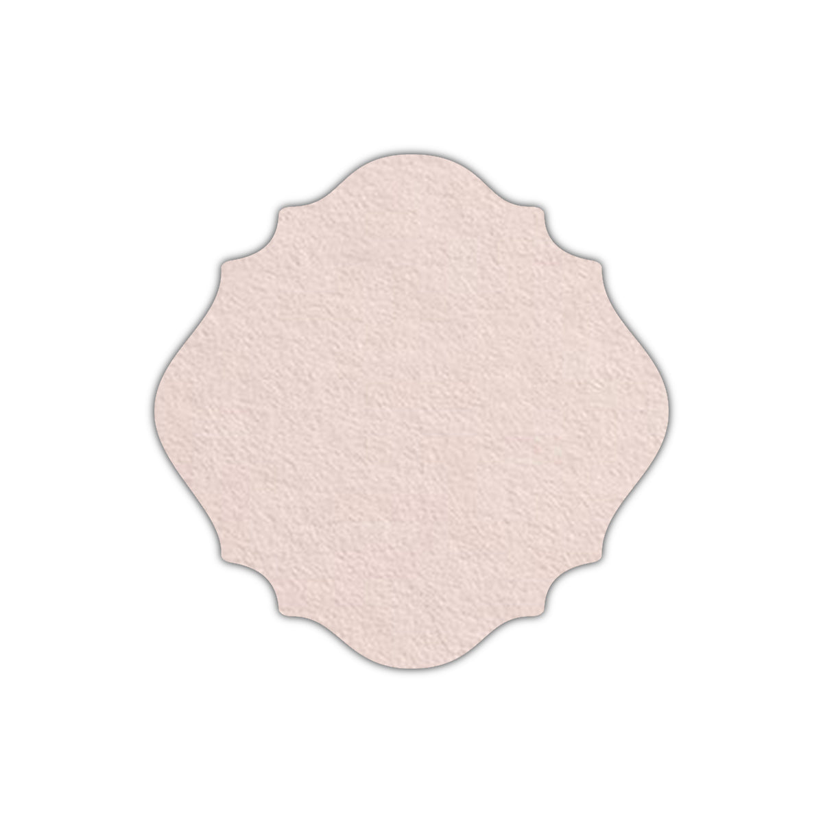 CMYK Print on Chardonnay Cardstock | Shape S13 | 8" x 8"