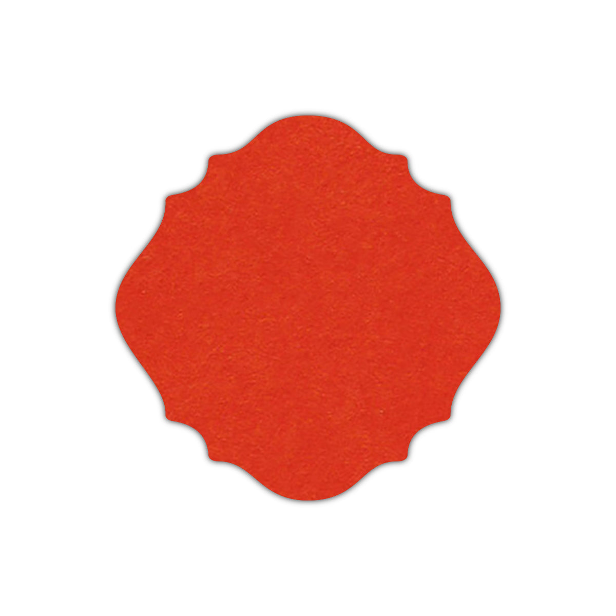 CMYK Print on Chili Pepper Cardstock | Shape S13 | 6" x 6"