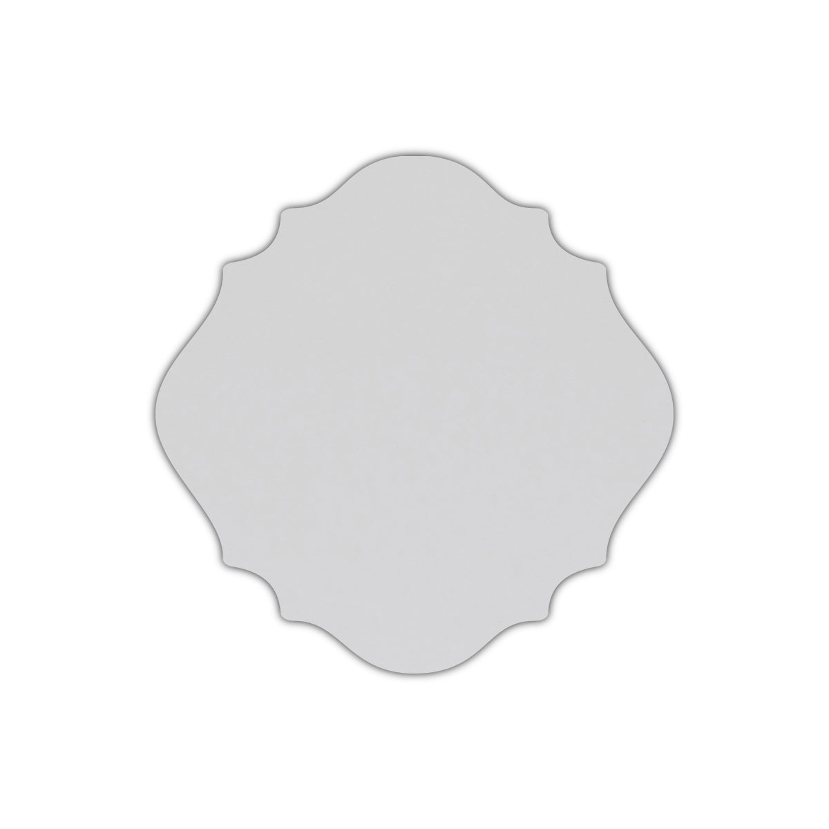 CMYK Print on Shimmer Crystal Cardstock | Shape S13 | 7.5" x 7.5"