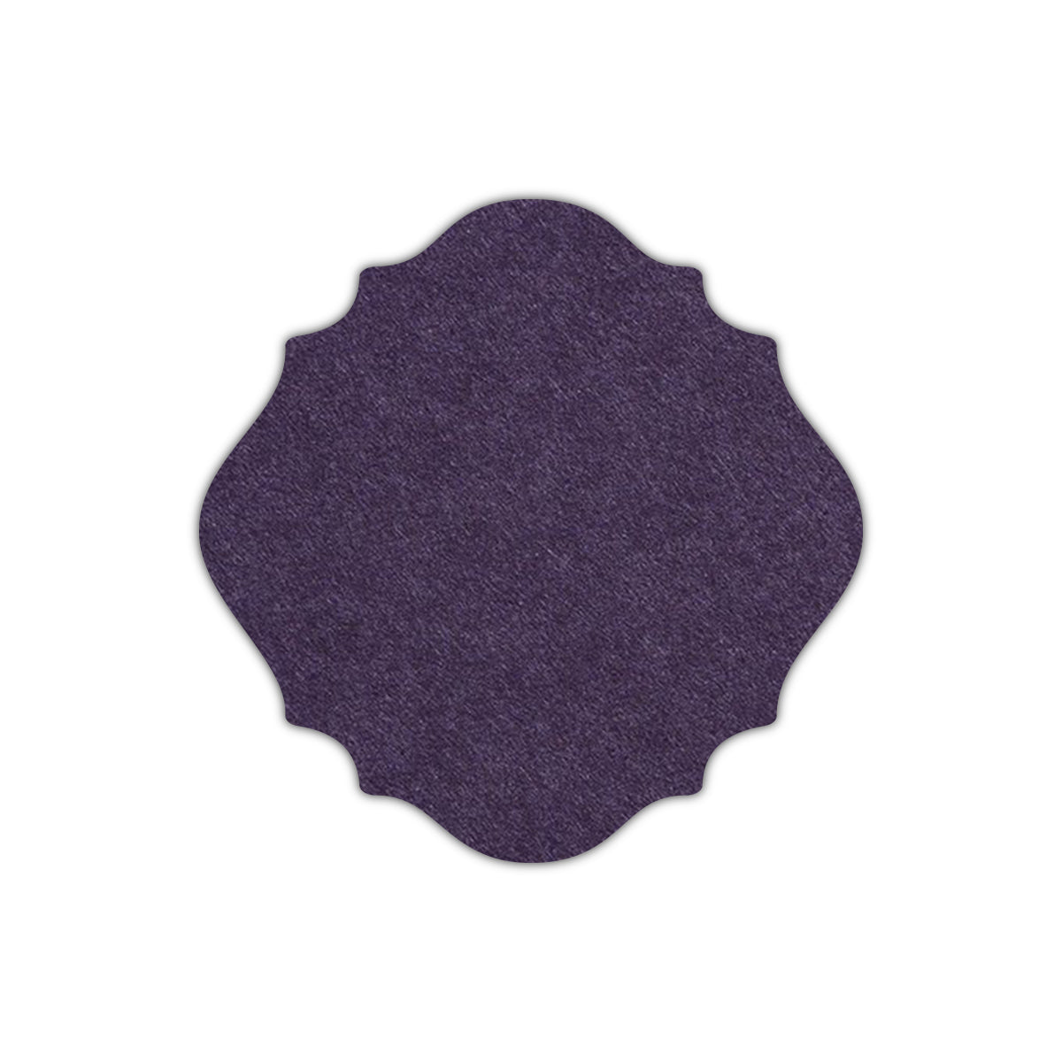 CMYK Print on Grape Cardstock | Shape S13 | 7.5" x 7.5"